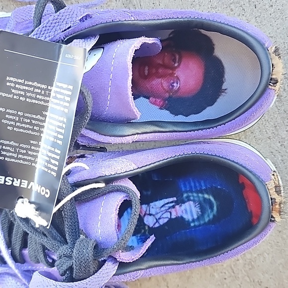 NWOT Converse One Star Pro Lo Wild Lilac Sean Pablo x Paradise Shoes - Picture 8 of 9